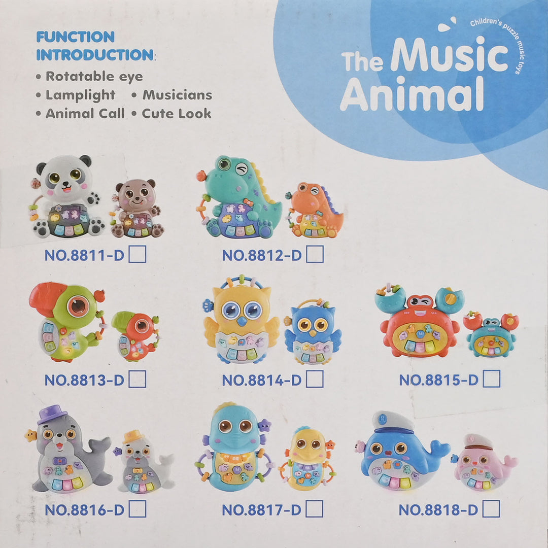 Musical Animal Piano with Light