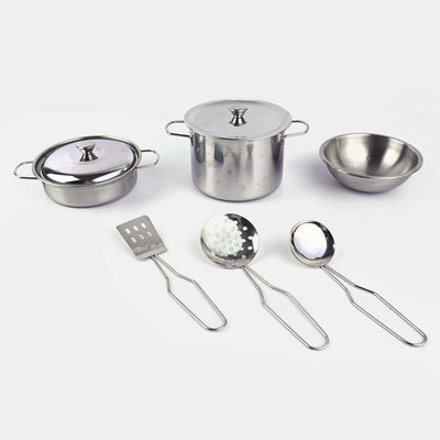 Stainless Steel Tableware Kitchen Set Toy For Kids