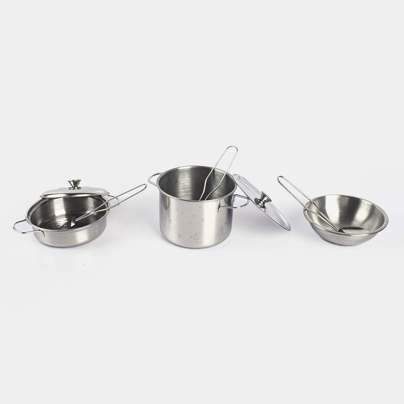 Stainless Steel Tableware Kitchen Set Toy For Kids