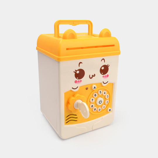 Money Safe Electric Lock Kids ATM Machine