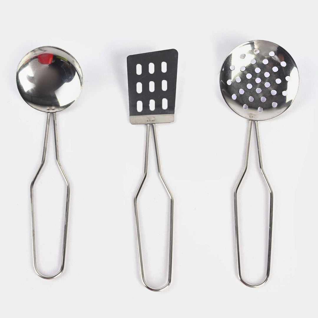 Stainless Steel Tableware Kitchen Set Toy For Kids