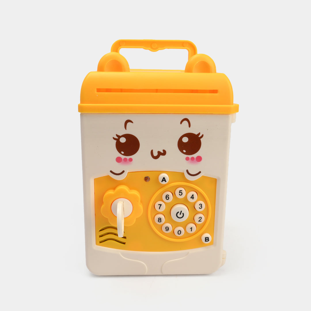 Money Safe Electric Lock Kids ATM Machine