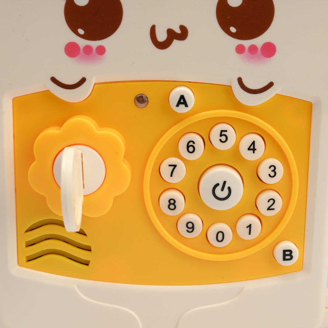 Money Safe Electric Lock Kids ATM Machine