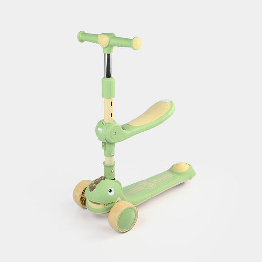 Kids' 3-Wheel Scooty with Lights & Sound | 613 Green
