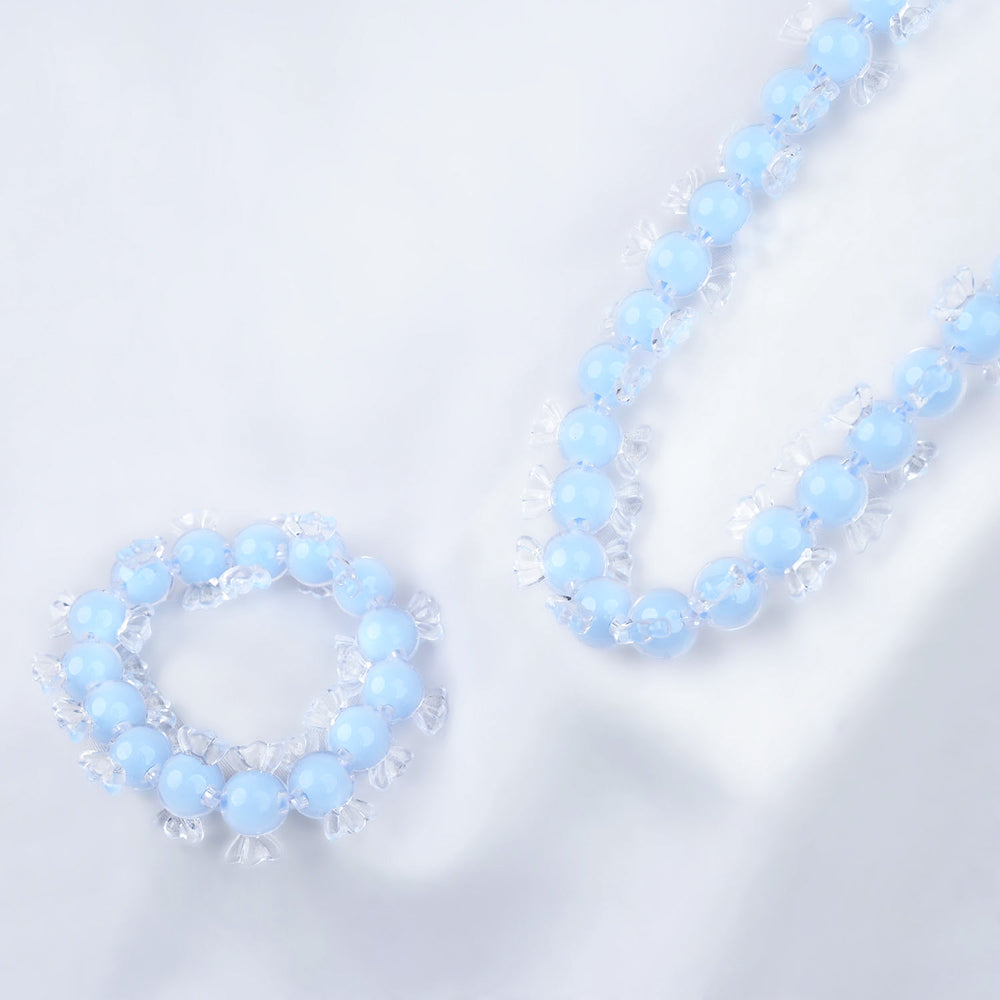 Beads Necklace & Bracelet Set