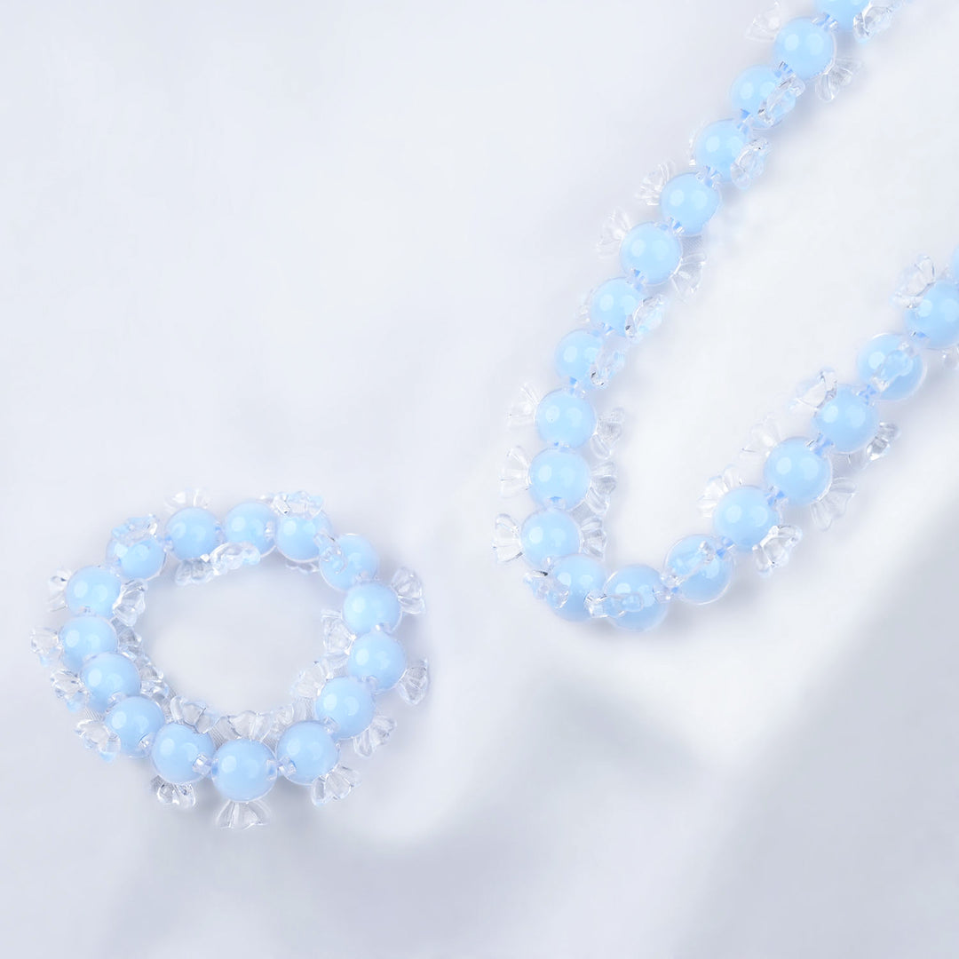 Beads Necklace & Bracelet Set