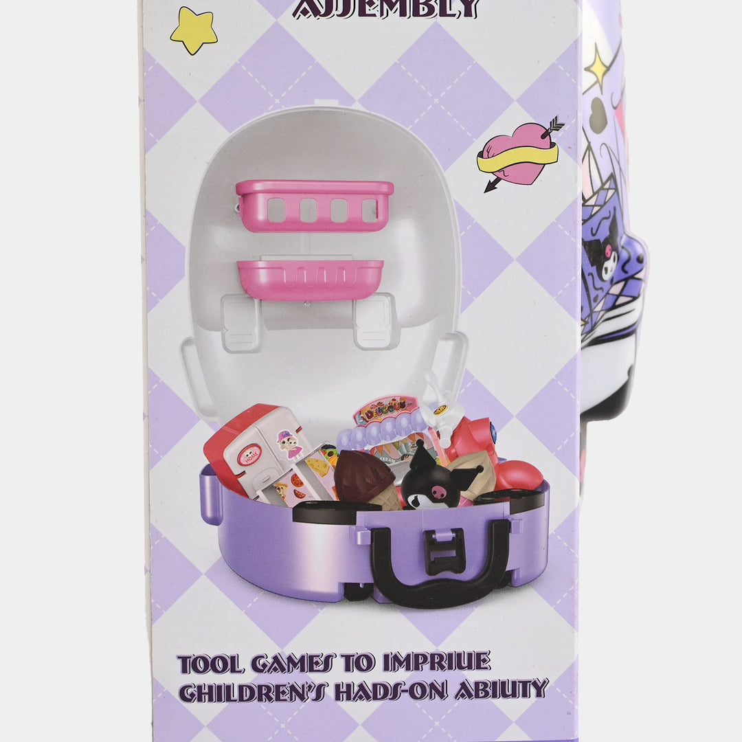 Trolly Case Kitty Set with Toys