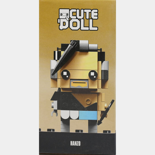 Cute Doll Blocks Set