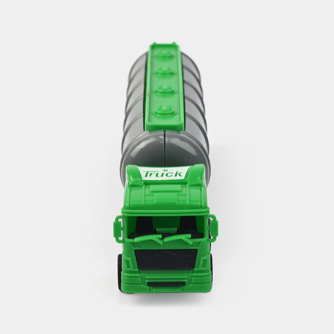 Simulation Mini Oil Tanker Vehicle Toy