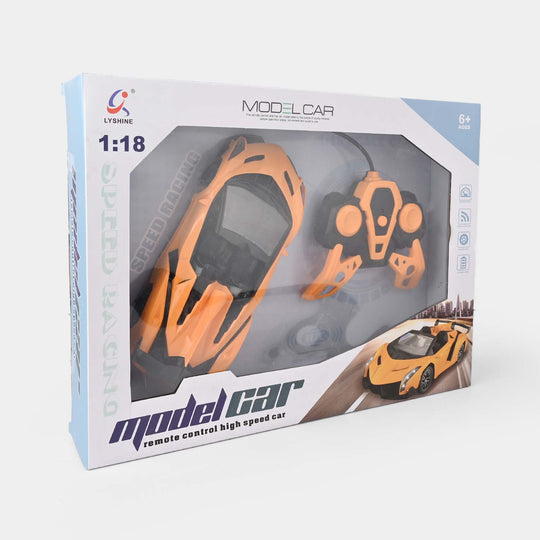 Remote Control High-Speed Model Car