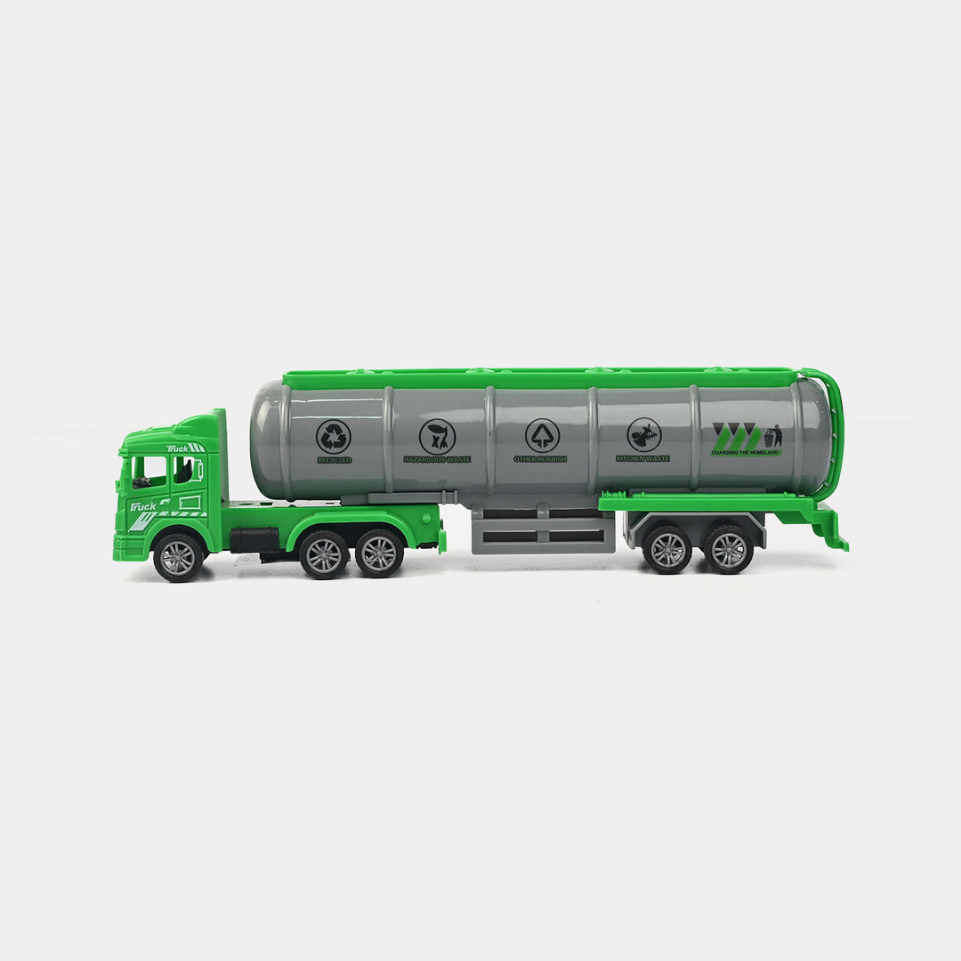 Simulation Mini Oil Tanker Vehicle Toy