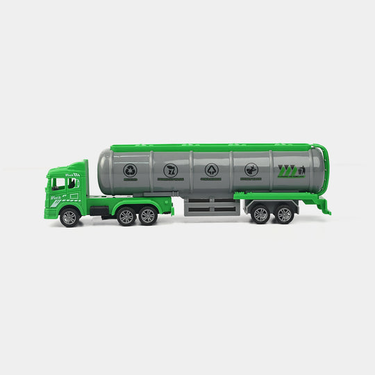 Simulation Mini Oil Tanker Vehicle Toy