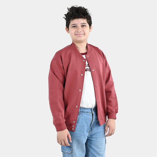 Boys Scuba Jacket Great Things-Red
