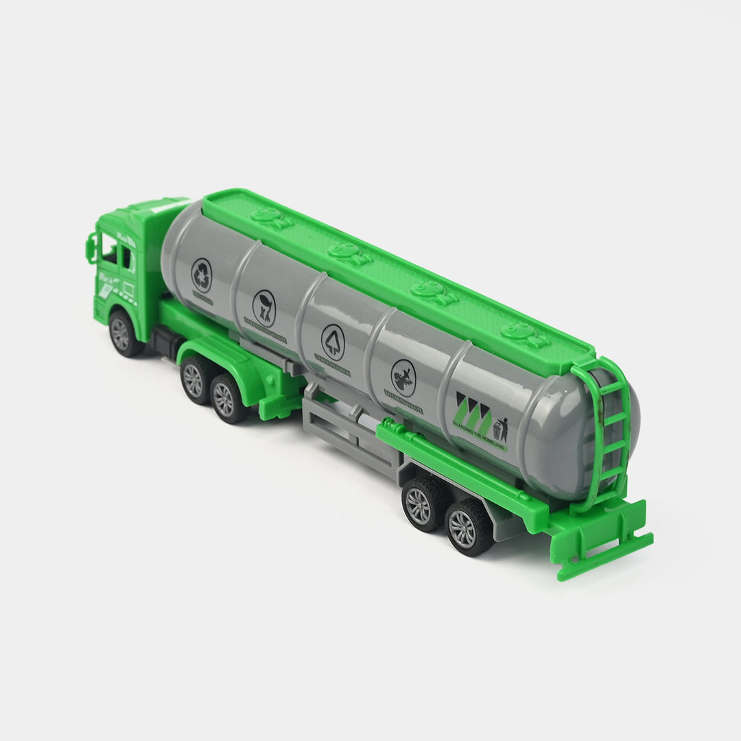 Simulation Mini Oil Tanker Vehicle Toy