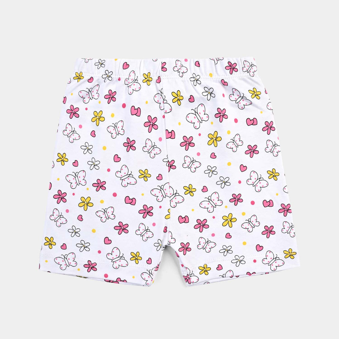 Infant Unisex Cotton Interlock 3 Piece Short Bunny