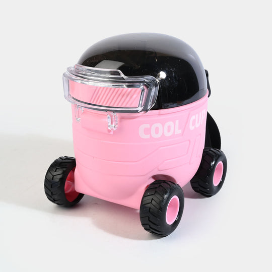 COOL CUP CAR WATER BOTTLE/BEAKER | SH2694 - PINK