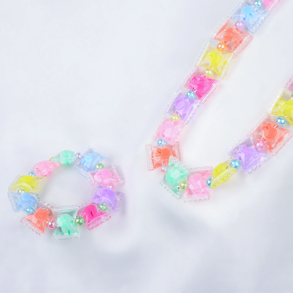 Beads Necklace & Bracelet Set