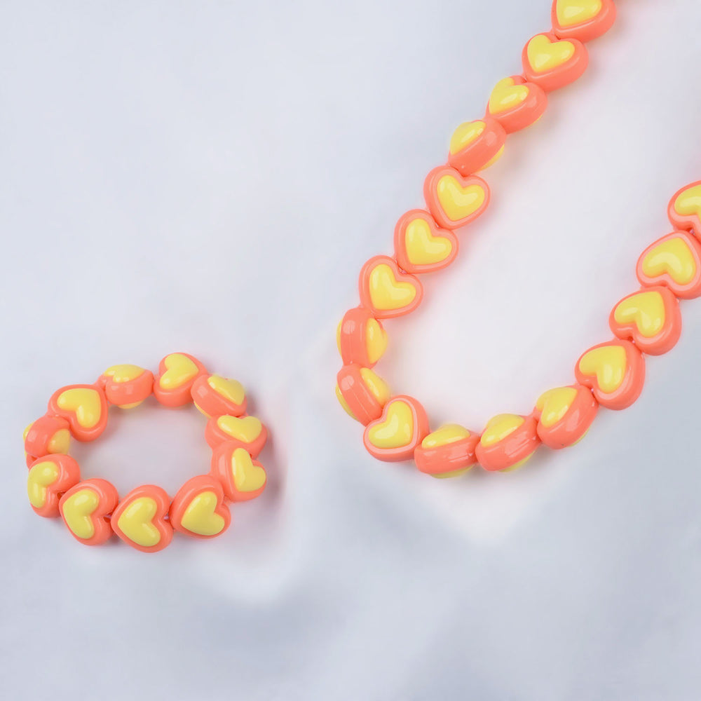 Beads Necklace & Bracelet Set