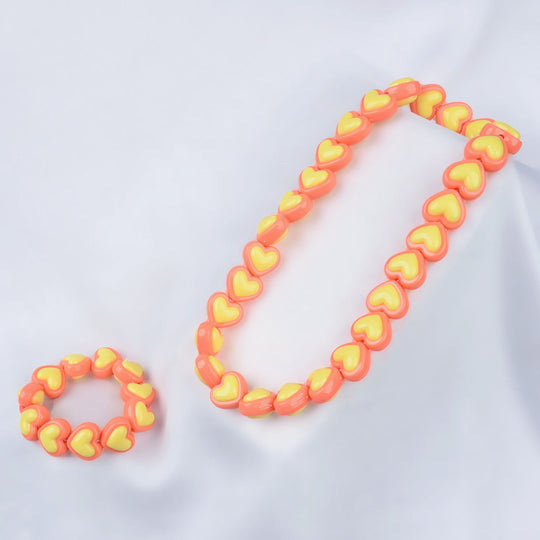 Beads Necklace & Bracelet Set