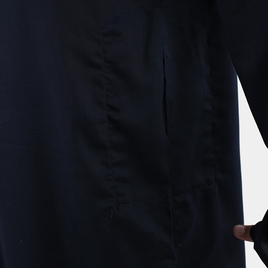 Boys Poly Viscose 2 Piece Suit (Khas Navy)