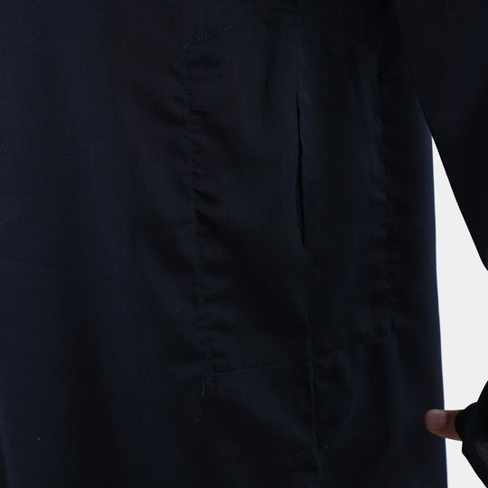 Boys Poly Viscose 2 Piece Suit (Khas Navy)