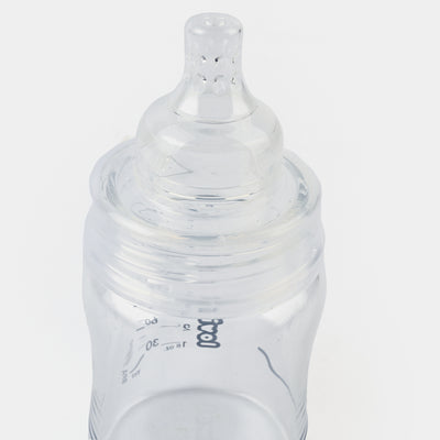 Lovi Glass Bottle Diamond Glass 150 Ml Baby Shower Boy