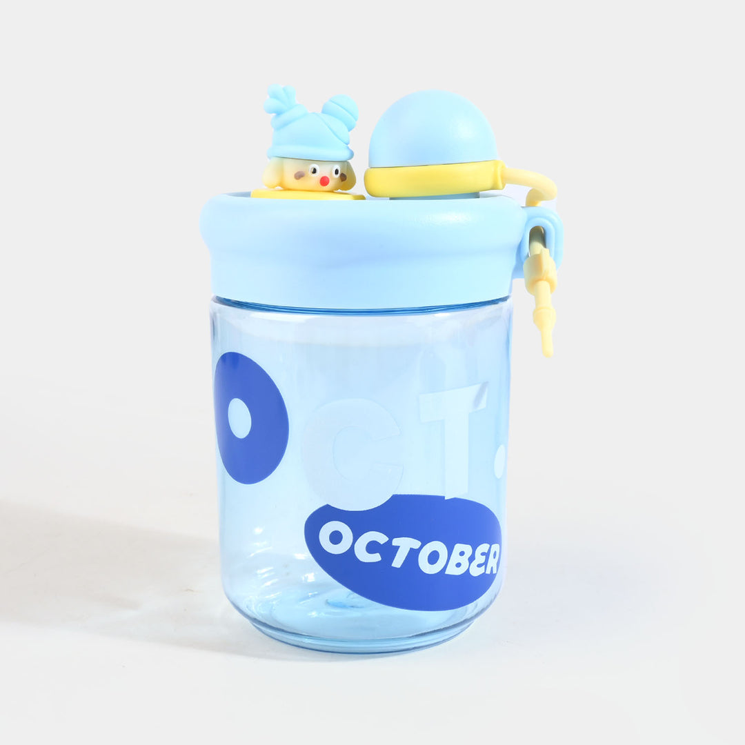 CUTE CARTOON WATER BOTTLE/BEAKER | SH2690 - BLUE