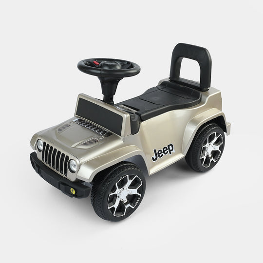 Ride On Push Jeep/Car for Kids P-512 Golden
