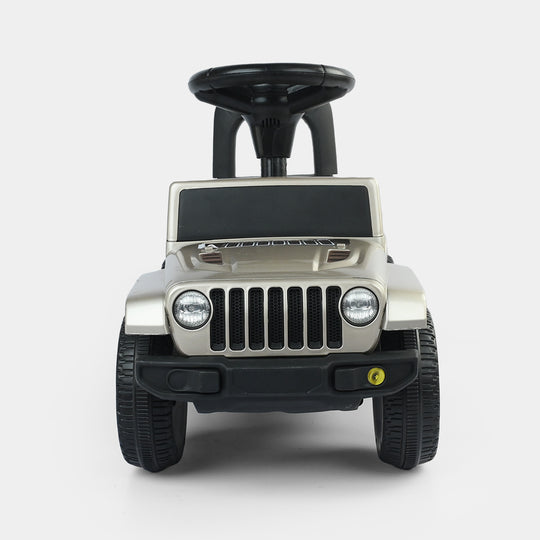 Ride On Push Jeep/Car for Kids P-512 Golden