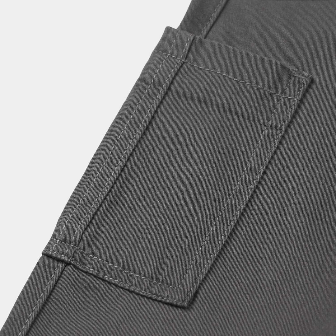 Boys Cotton Twill Pant - Dark Grey
