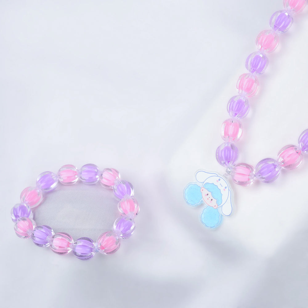 Beads Necklace & Bracelet Set