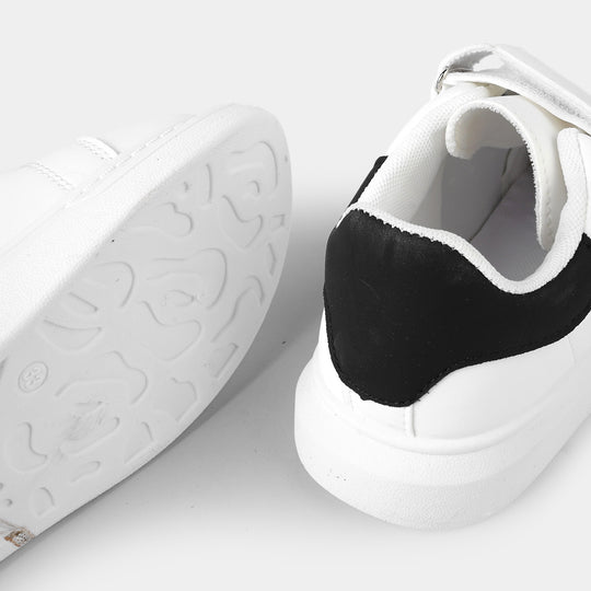 Boys Sneakers A03-White/Black