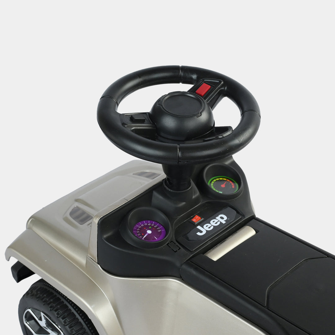 Ride On Push Jeep/Car for Kids P-512 Golden