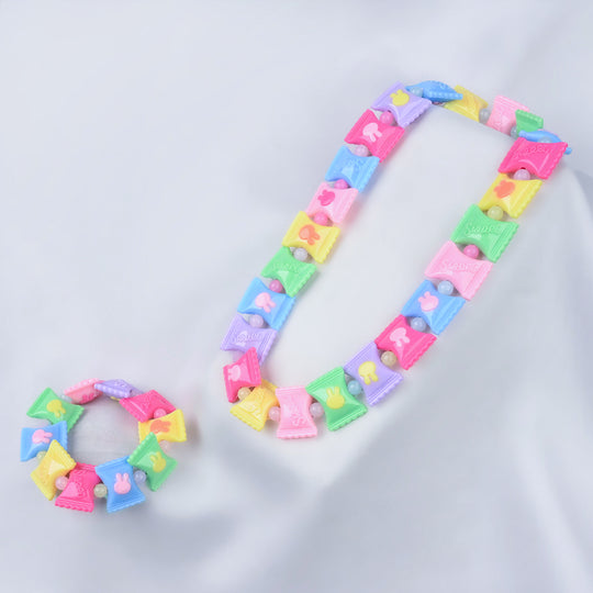 Beads Necklace & Bracelet Set