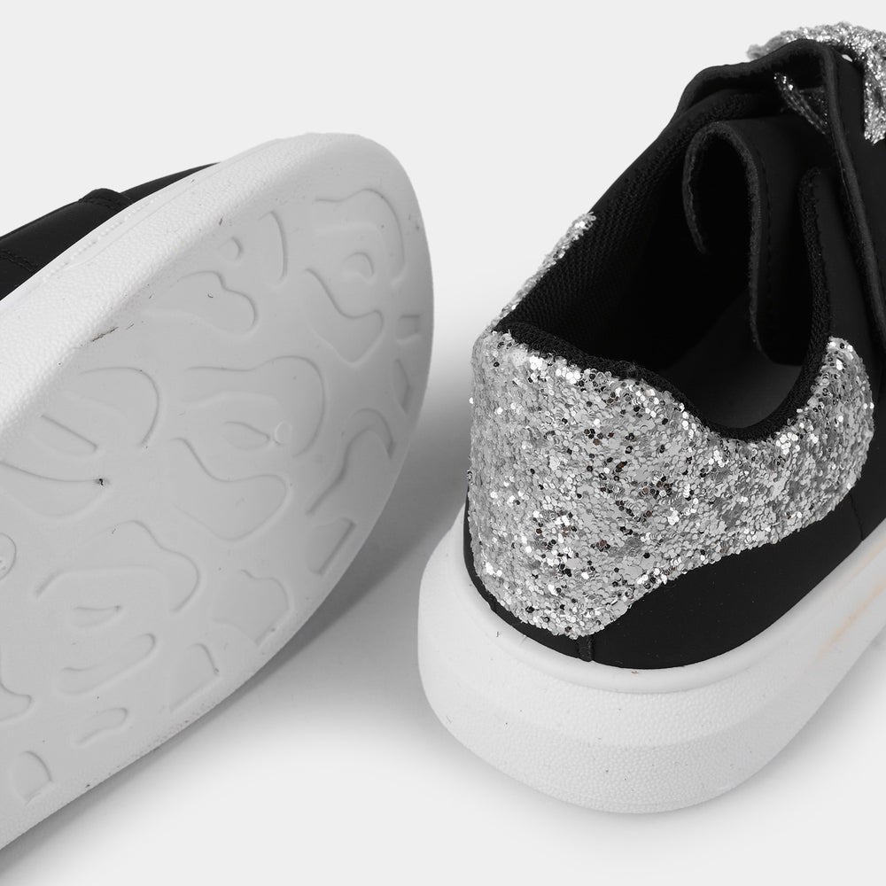 Girls Sneakers A05-BLACK