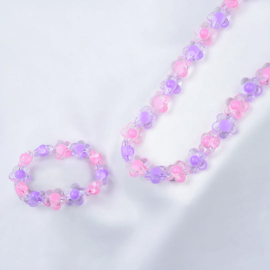 Beads Necklace & Bracelet Set