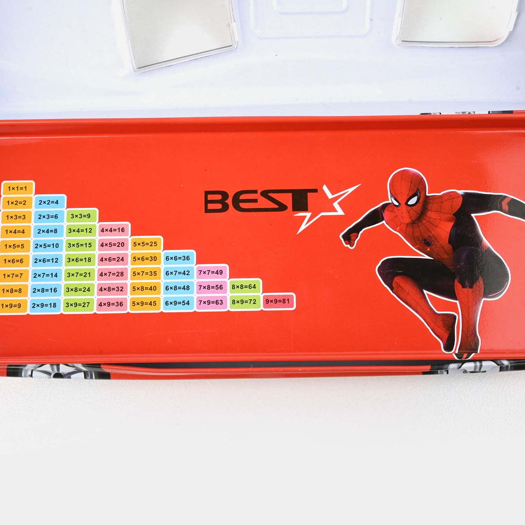 Stationary Pencil Box Metal for Kids