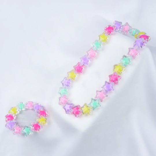 Beads Necklace & Bracelet Set