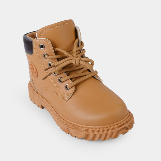 Boys Boots A01-BROWN