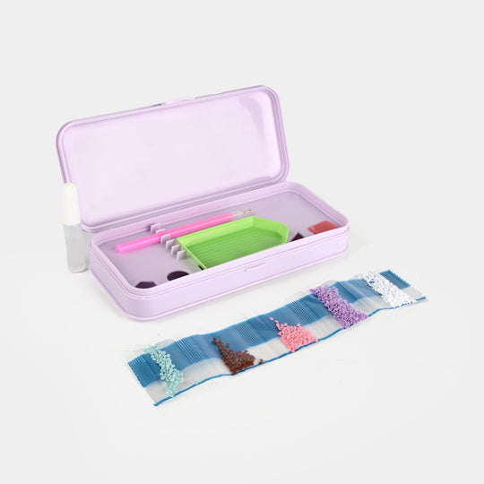 Art Plastic Pencil Box For Kids