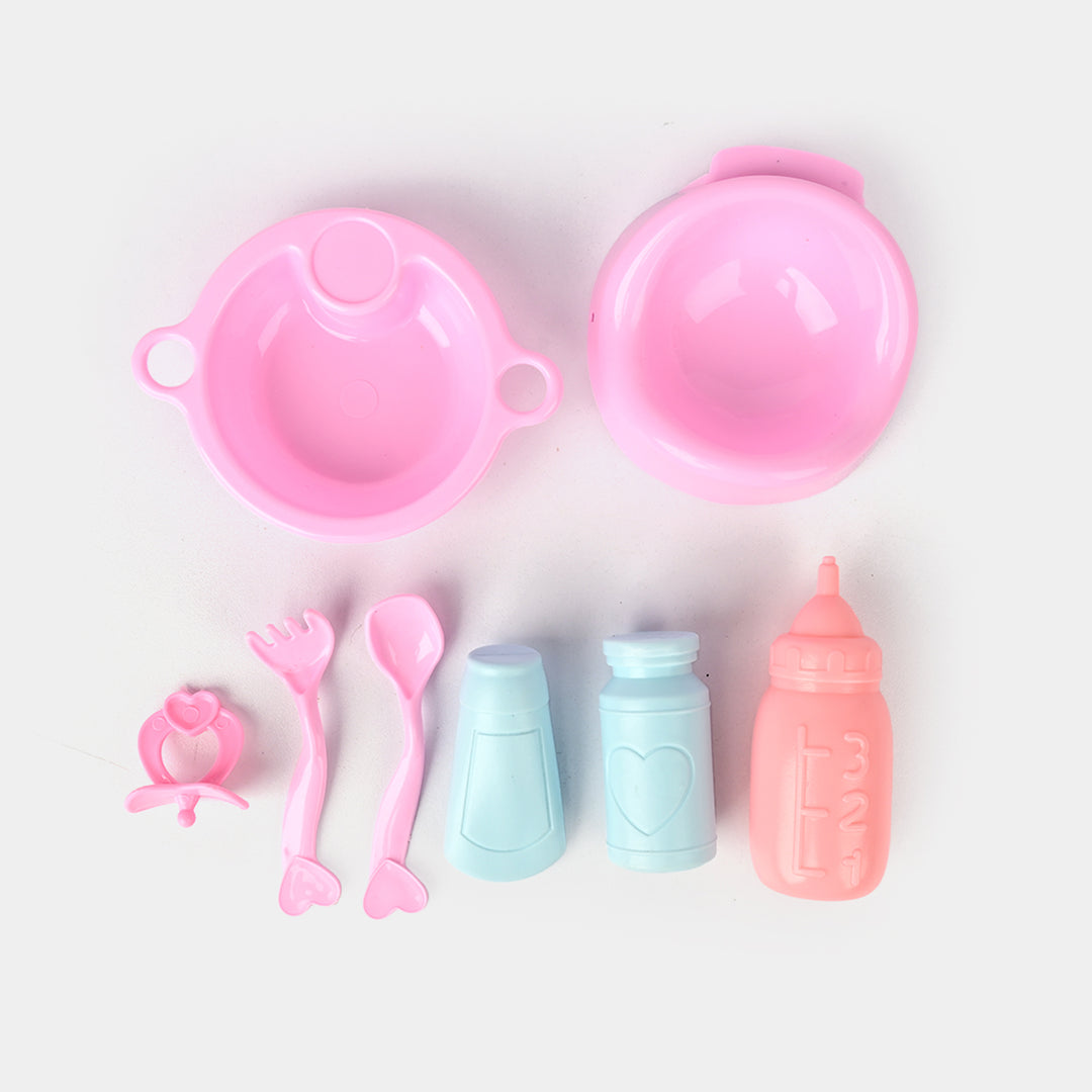 Baby Doll and Care Playset