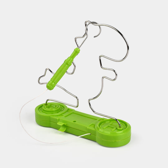 Electric Dinosaur Buz Wire Game with Light & Sound