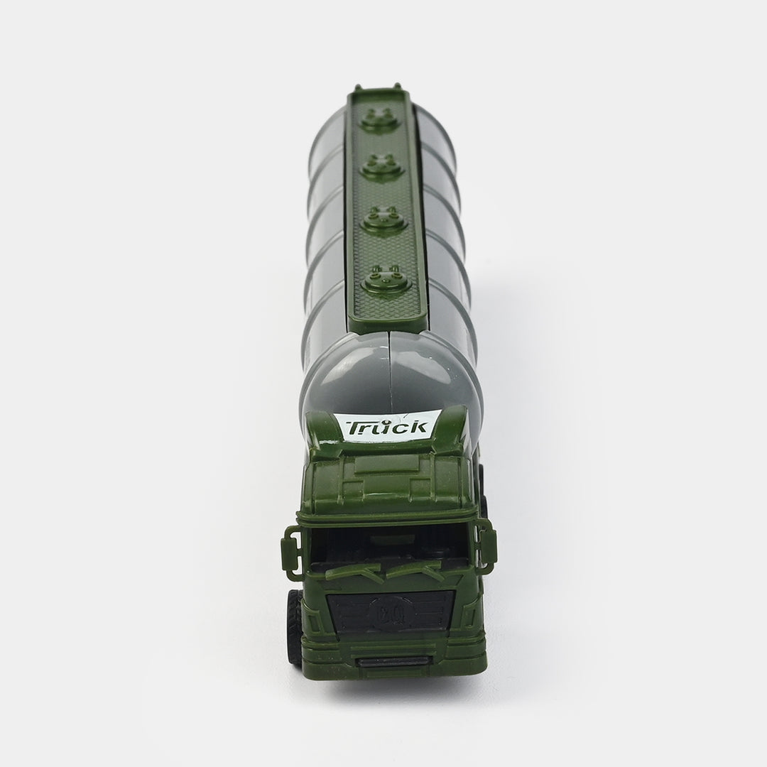 Simulation Mini Oil Tanker Vehicle Toy