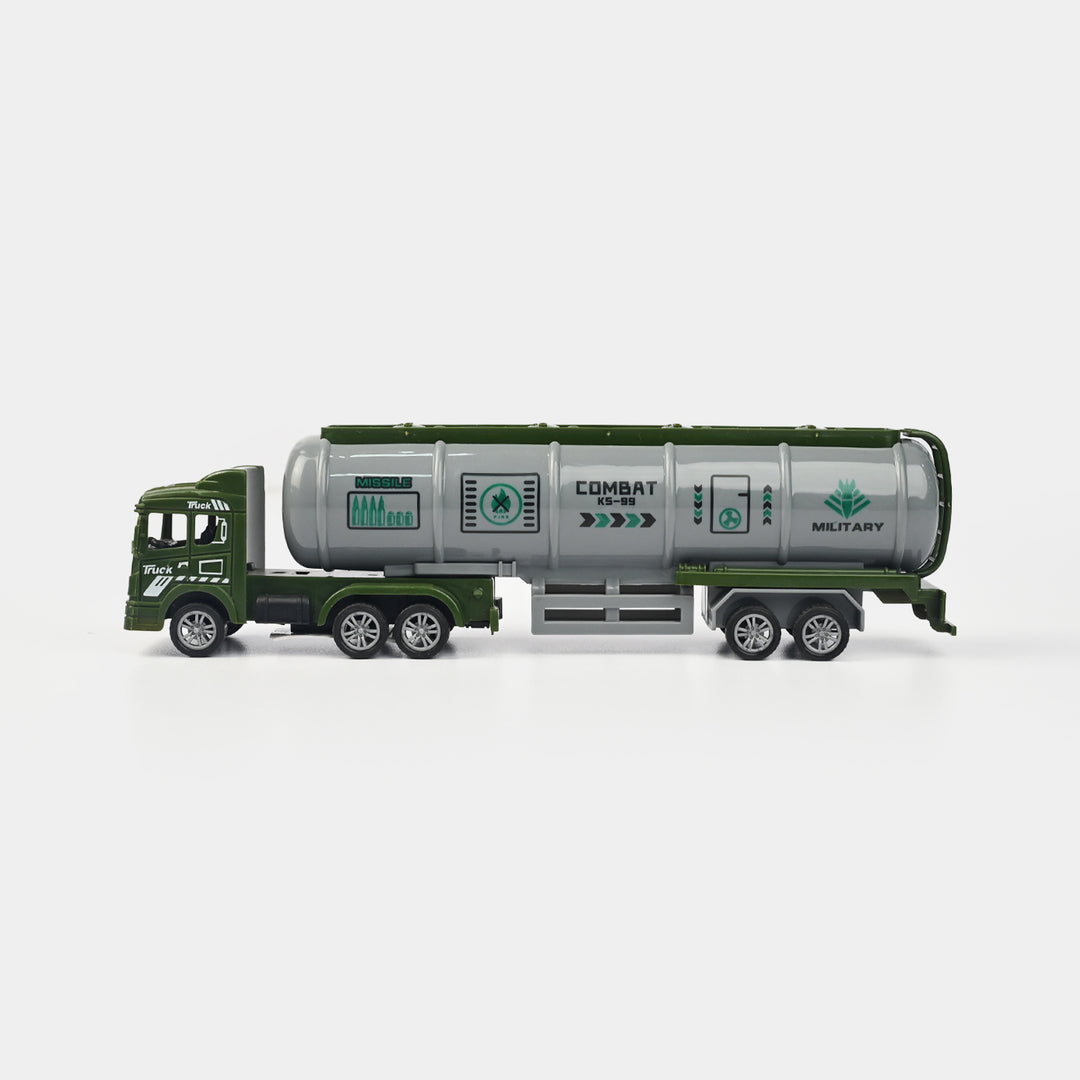Simulation Mini Oil Tanker Vehicle Toy