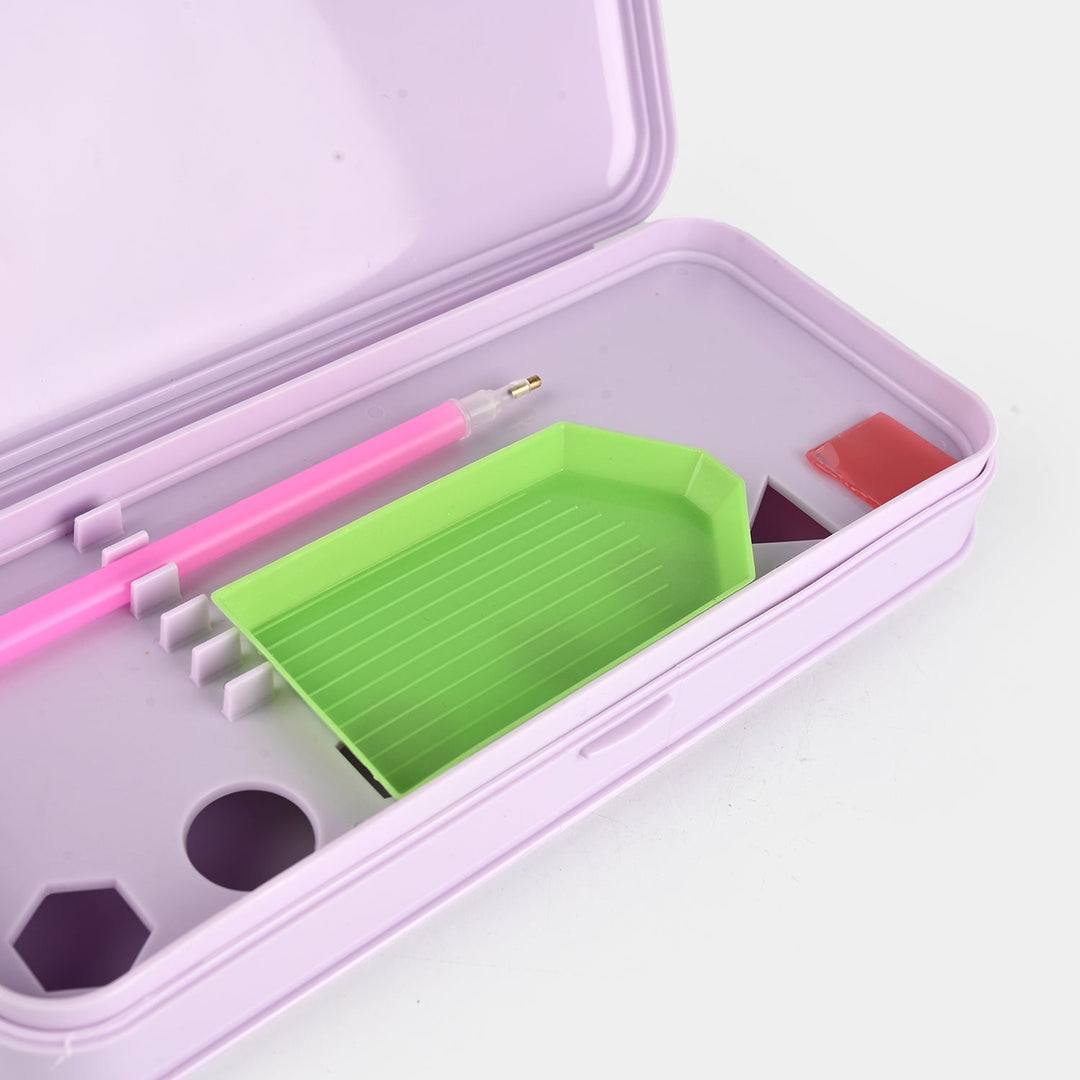 Art Plastic Pencil Box For Kids