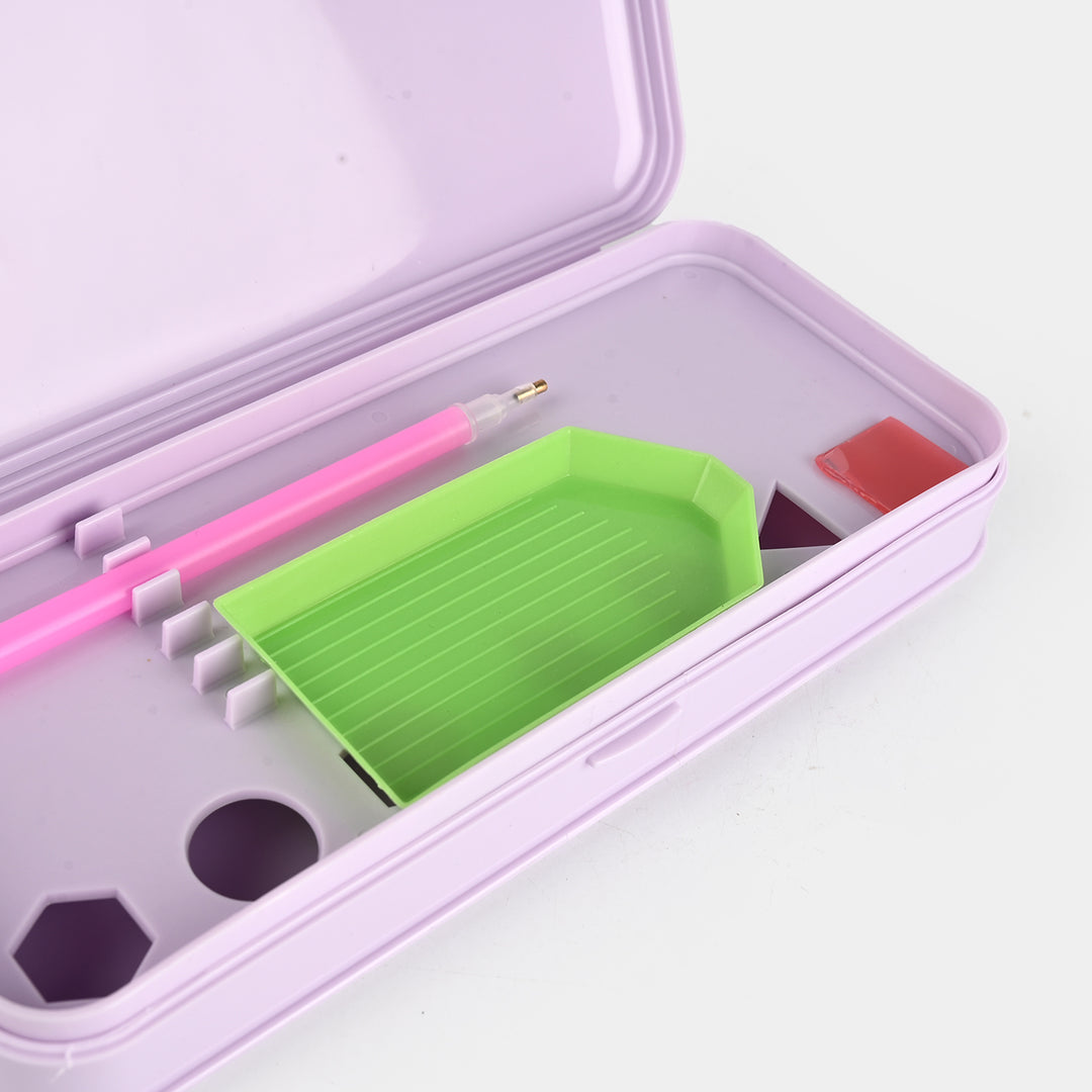 Art Plastic Pencil Box For Kids