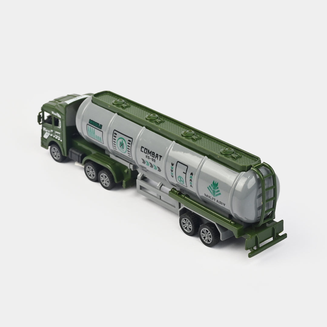 Simulation Mini Oil Tanker Vehicle Toy