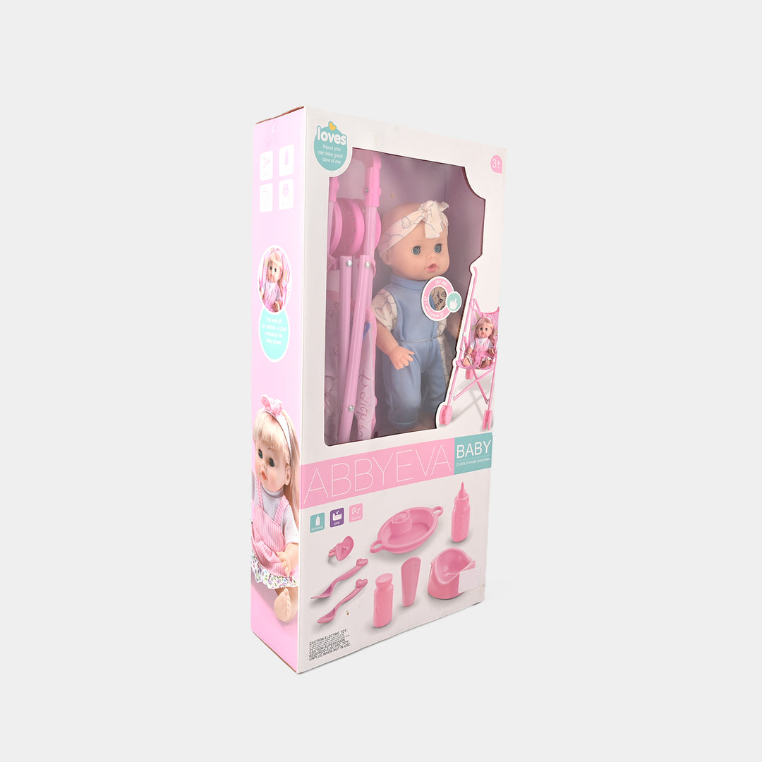 Baby Doll and Care Playset