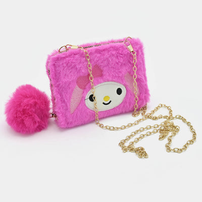 Girls Fur Fashion Hand Bag/Wallet