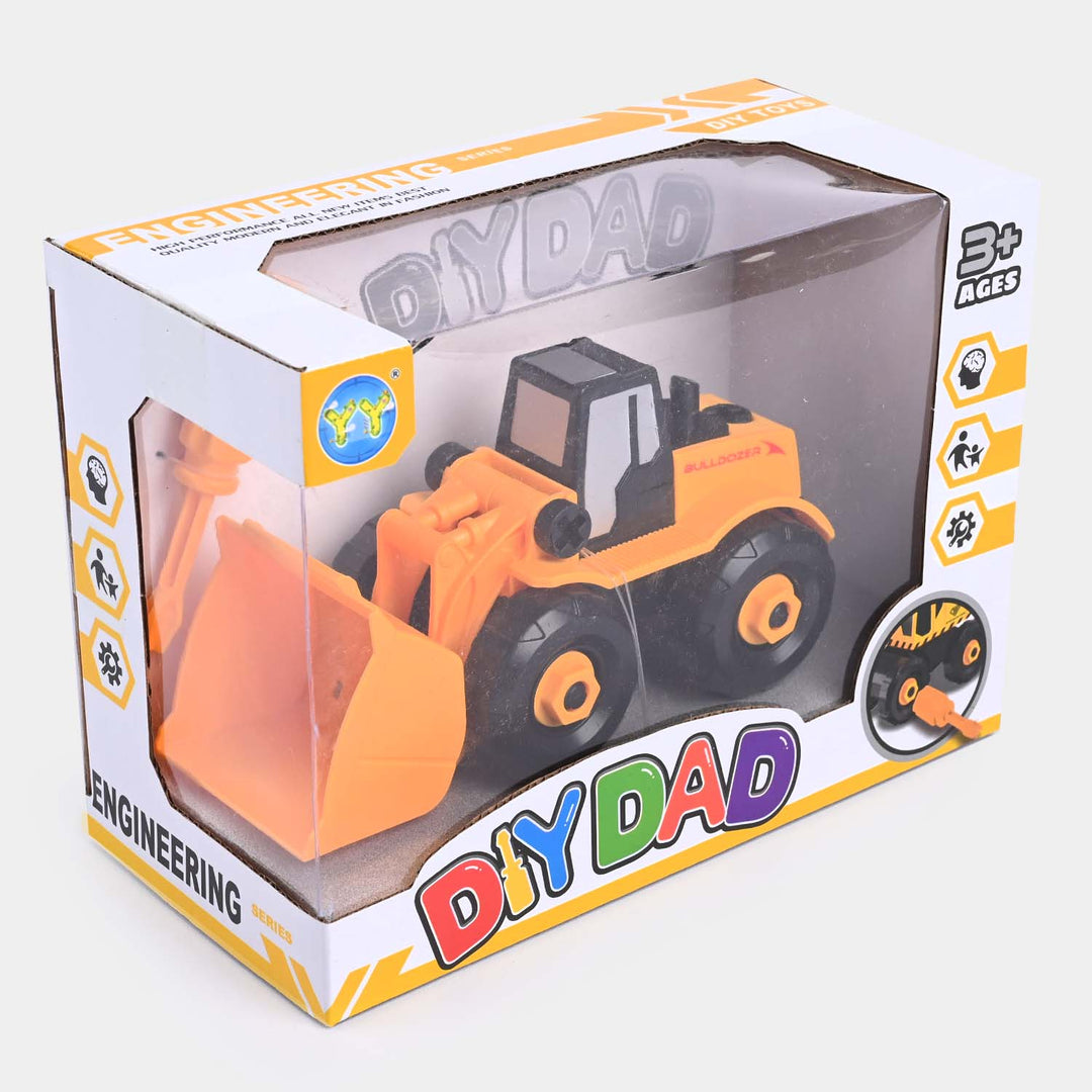 Construction Disassembly And Assembly Vehicle Toy